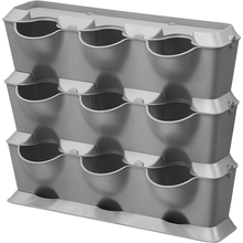 Toolway 88003489 - Vertical Planter Set 3-Tier Plastic with 9 Pockets