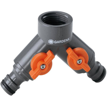 Toolway 88006938 - Plastic Quick Connect Hose Y Control With Shut Off Levers