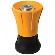 Toolway 88010509 - XT Mini Hose Nozzle Sprayer Fireman's Twist Rubberized Head Yellow