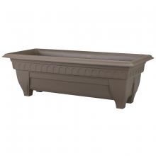 Toolway 88014714 - Azura Classic Planter Plastic Rectangular 27x11x8.75in Cappuccino