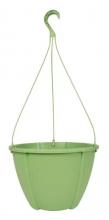 Toolway 88015239 - Quattro Contemporary Hanging Planter Plastic 12in Green
