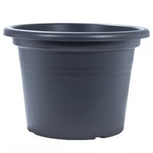 Toolway 88015850 - Tereplast Planter Plastic Round Cilindro Anthracite 8in
