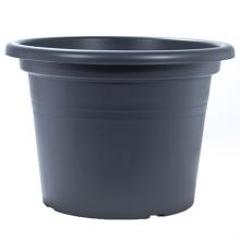 Toolway 88015852 - Tereplast Planter Plastic Round Cilindro Anthracite 12in