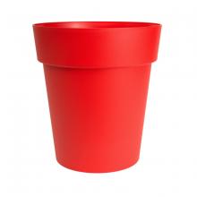 Toolway 88017051 - Viva Self-Watering Planter Plastic Round 21x23.5in Red