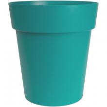 Toolway 88017070 - Viva Self-Watering Planter Plastic Round 7x7.75in Blue