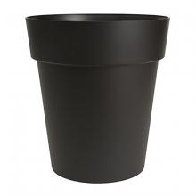Toolway 88017076 - Viva Self-Watering Planter Plastic Round 7x7.75in Black