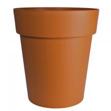 Toolway 88017091 - Viva Self-Watering Planter Plastic Round 9x10in Terracotta