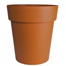 Toolway 88017131 - Viva Self-Watering Planter Plastic Round 13x14.5in Terracotta