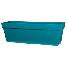 Toolway 88017610 - Viva Self-Watering Planter Plastic Rectangular 30x9x10in Blue