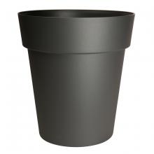 Toolway 88017704 - Viva Self-Watering Planter Plastic Round 17x19in Slate