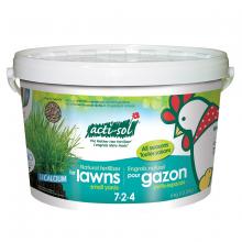 Toolway 88024069 - Acti-Sol Natural Lawn Fertilizer For Small Size Yards 6Kg 7-2-4