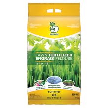 Toolway 88025614 - Nutrite Mineral Lawn Fertilizer for Summer 18-0-12  9kg
