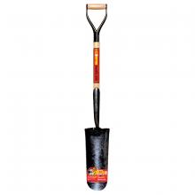 Toolway 88032020 - Pro Drain Spade Forged 39.5" x 5-1/2" Wood D-Grip Handle