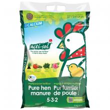 Toolway 88032107 - Acti-Sol Pure Hen Manure Multipurpose Fertilizer 10Kg 5-3-2
