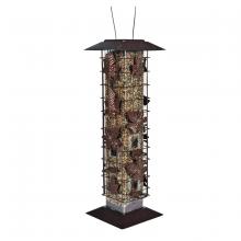 Toolway 88033600 - Wild Bird Feeder Squirrel Be Gone Max with Flexports Holds 2Lb of Seeds