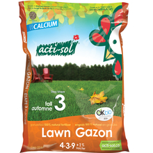 Toolway 88039154 - Acti-Sol Natural Fall & Winter Lawn Fertilizer (Step 3) 15Kg 4-3-9