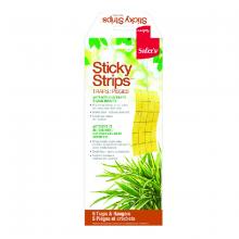 Toolway 88041519 - Safer's Flying Insect Sticky Strips Traps & Hangers 5/Pk