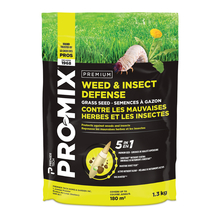 Toolway 88045500 - PRO-MIX Weed & Insect Defense 5 in 1 Grass Seed 1.3KG