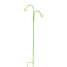 Toolway 88050136 - Garden Shepherd Hook Double Offset 84in Lime Green