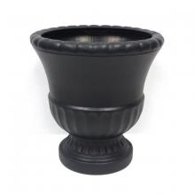 Toolway 88053304 - Planter Grecian Urn Plastic Round 15 Diam x 16in Black colour