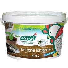 Toolway 88054122 - Acti-Sol Starter Fertilizer with Hen Manure and Bone Meal 4-10-2  2.5Kg Pail