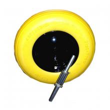 Toolway 88062062 - Replacement Wheel Kit - Flat Free and Axle for E-1038 Contractor Wheelbarrow