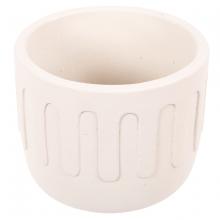 Toolway 88065465 - Steig Concrete Planter Round 7in Grey