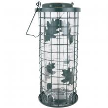 Toolway 88080042 - Wild Bird Feeder Squirrel Stumper Green Holds 3Lbs of Seeds