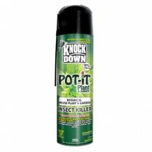 Toolway 88100404 - Pot-It Botanical  House Plant & Garden Insect Killer Spray 400G