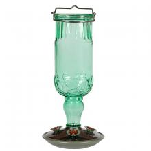 Toolway 88110150 - Hummingbird Feeder Antique Green Bottle 24oz