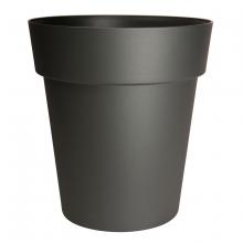 Toolway 88117004 - Viva Self-Watering Planter Plastic Round 21x23.5in Slate