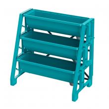 Toolway 88135004 - Vertical Planter Modular 3-Tier Plastic Turquoise
