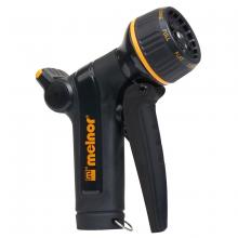 Toolway 88140301 - XT Hose Nozzle Sprayer Metal Front-Trigger 8 Pattern Dial Black