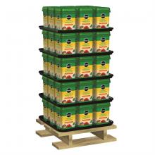 Toolway 88156914 - 42PC Display Miracle Gro Water Soluble All Purpose Plant Food 24-8-16  1.5kg