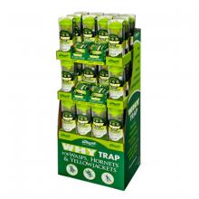 Toolway 88180100 - 56PC Display W-H-Y Wasp/Hornet/Yellowjacket Traps(32) & Attractant(24)