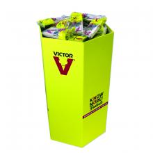 Toolway 88184018 - 72PC Hex Dump Display Victor Rat Trap Pro