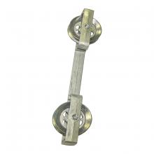 Toolway 900097 - Clothesline Spacer10in Zinc w/Zinc Sheaves
