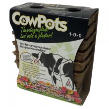 Toolway EA CP3-12 - Cowpots Seed Starting Pots 3in Square 12Pk