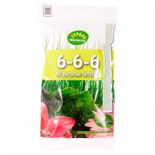 Toolway N6-6-6x9 - Green Generation All Purpose Lawn Fertilizer 6-6-6 9Kg