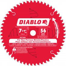Diablo D0756N - 7-1/4 in. x 56 Tooth Thick Aluminum Cutting Saw Blade