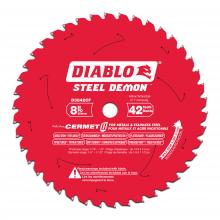 Diablo D0842CF - 8 in. x 42 Tooth Steel Demon Cermet II Saw Blade for Metals and Stainless Steel