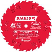 Diablo D1024X - 10 in. x 24 Tooth Ripping Saw Blade