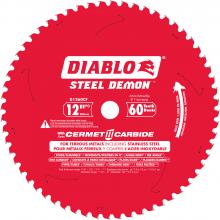 Diablo D1260CF - 12 in. x 60 Tooth Steel Demon Cermet II Saw Blade for Metals and Stainless Steel