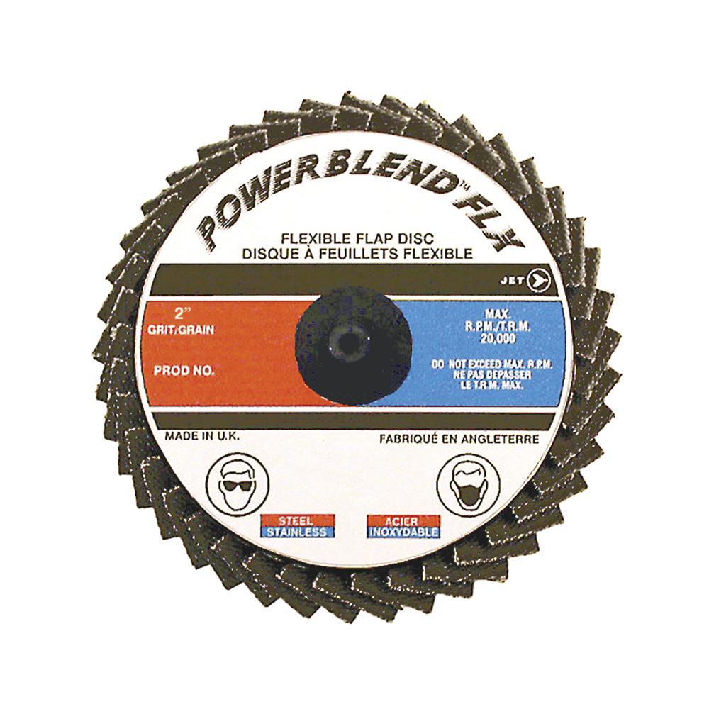 POWERBLEND FLX High Performance Roll-On Flap Discs for Die Grinders