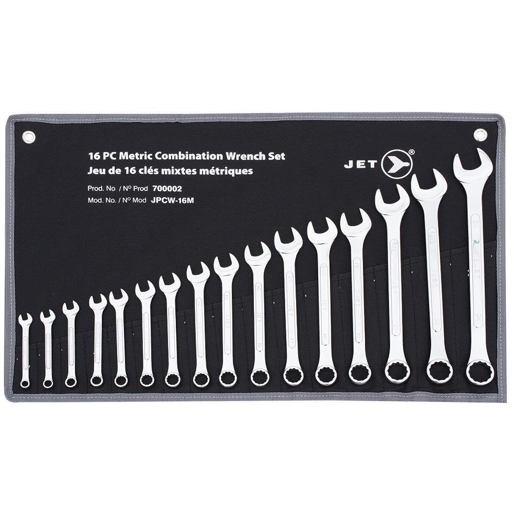 Raised Panel Combination Wrench Sets