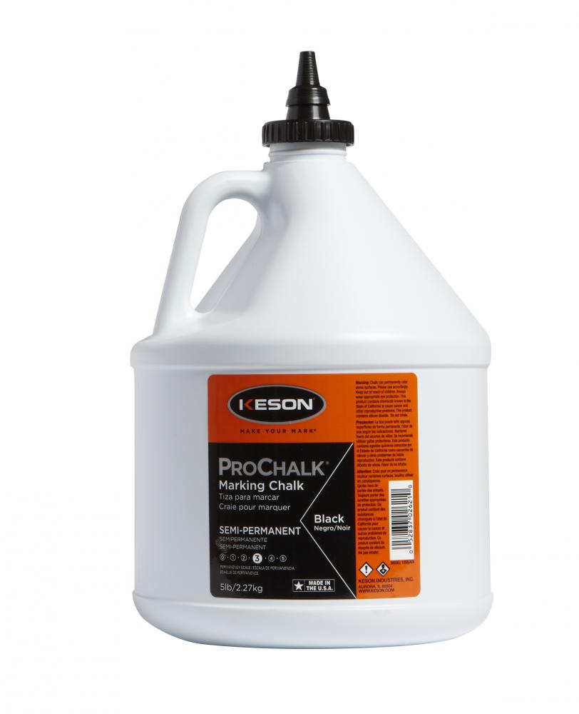 PROCHALK® LEVEL 3, SEMI-PERMANENT, BLACK, 5 LBS