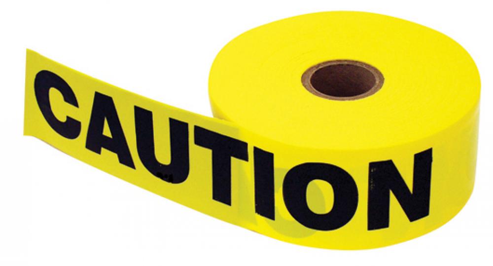 SBR35XR174 DANGER DANGER DANGER (3 IN X 500 FT RED POLY) ENFORCED BARRICADE TAPE *NEW ITEM