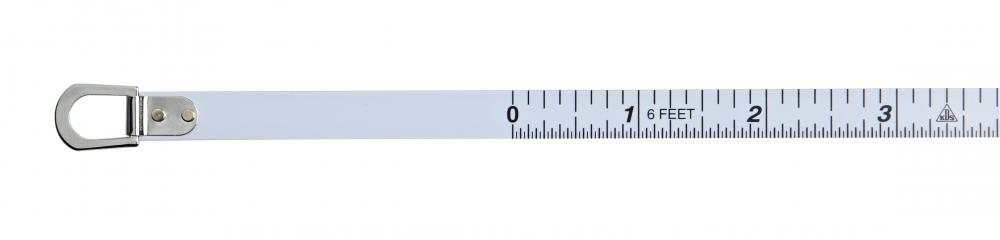 6 FT DIAMETER TAPE FT & IN