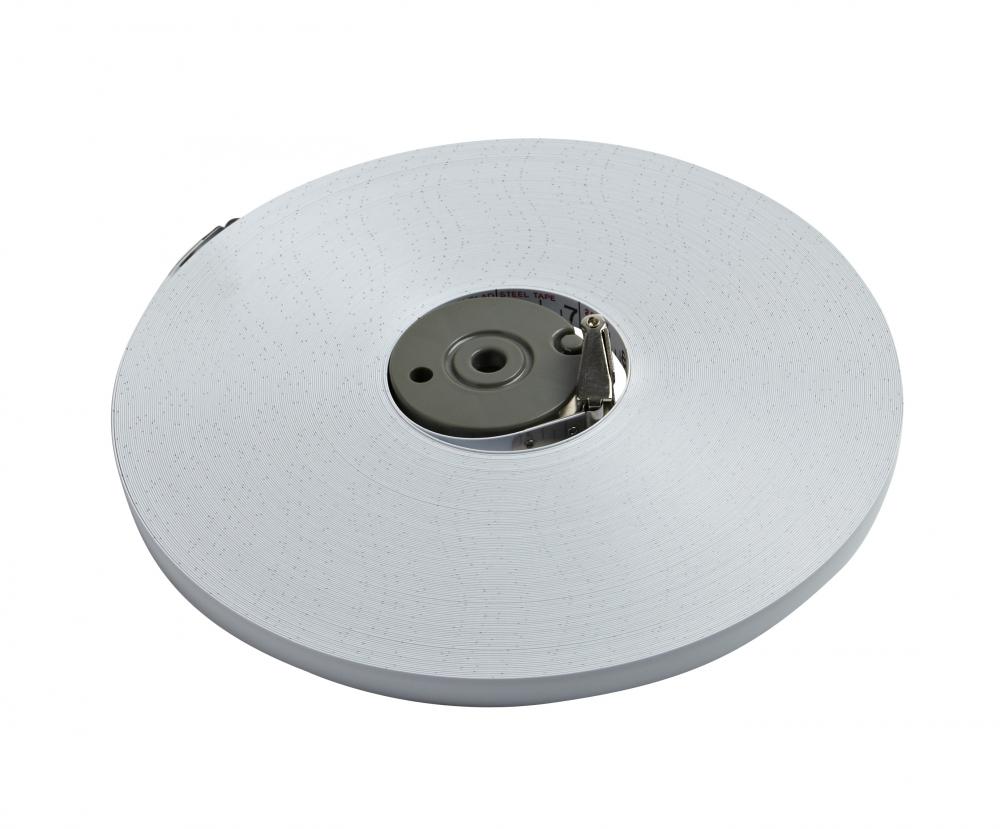 200 FT, UNITS: IN, 1/8, 2X NYLON COATED STEEL TAPE WITH HOOK