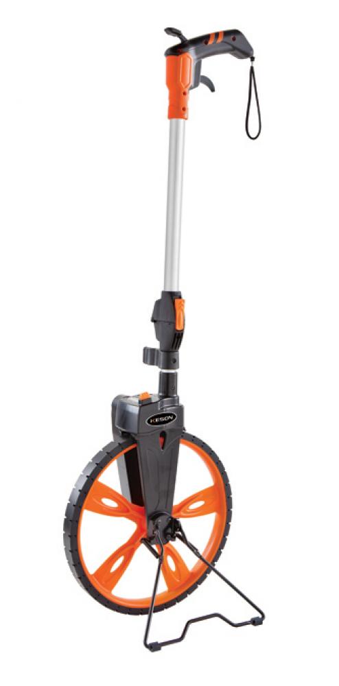 MEASURING WHEEL, TOP READING WITH THUMB RESET 3 FT CIRC, MOLDED SPOKE, UNITS: FT & IN